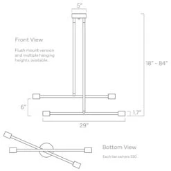 Color Captain Chandelier 29" 22 Color Captain Chandelier 29" -Cozy Light World ISO 60400 Captain 29 Chandelier