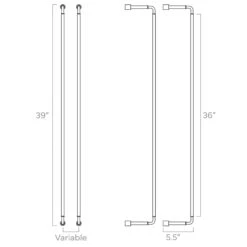 Throne Towel Rack 36" 16 Throne Towel Rack 36" -Cozy Light World ISO H60 Throne Towel Rack 36