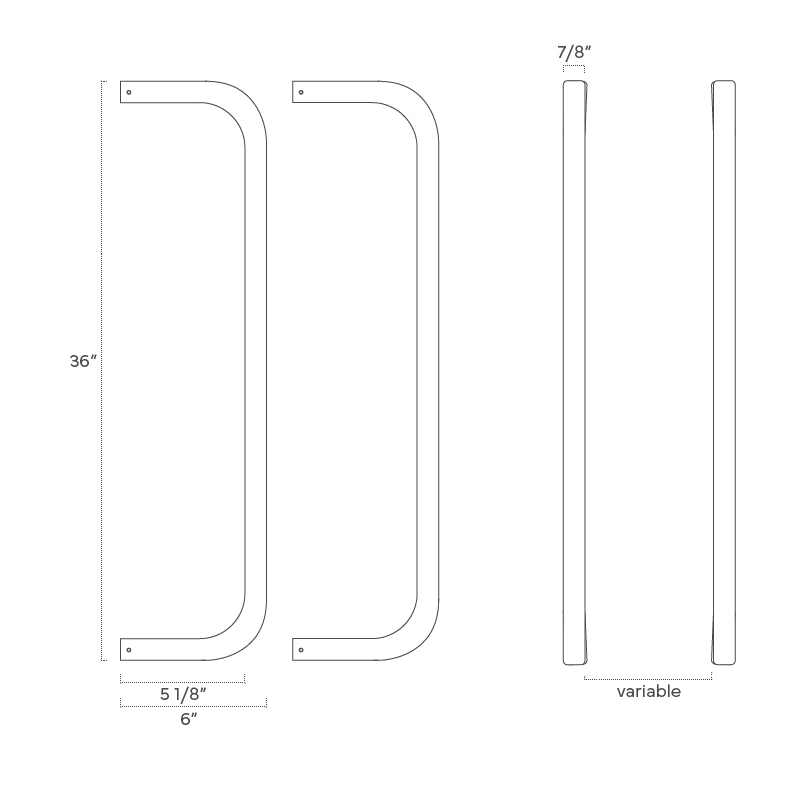 Color Beyond Towel Rack 36" 3 Color Beyond Towel Rack 36" - Image 3