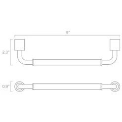 Throne Hand Towel Bar 9 Throne Hand Towel Bar -Cozy Light World ISO H71 Throne Hand Towel Bar