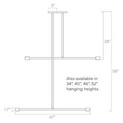 Color Pilot Pendant 47" -Cozy Light World ISO Pilot Pendant 47