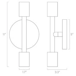 Color Pilot Sconce 11" 24 Color Pilot Sconce 11" -Cozy Light World ISO pilot sconce 11