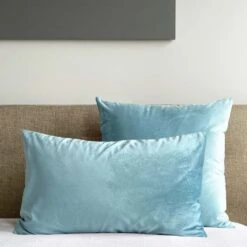 Velvet Pillow Cover - Teal
