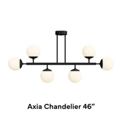 Color Big Axia Chandelier 23 Color Big Axia Chandelier -Cozy Light World axia big axia chandelier size comparison 1
