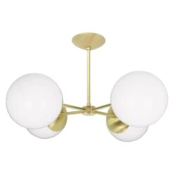 Big Orbi Chandelier 13 Big Orbi Chandelier -Cozy Light World big orbi globe chandelier brass white 1