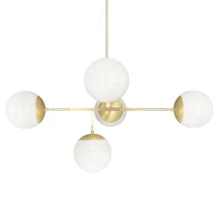 Big Prisma Chandelier 42" 10 Big Prisma Chandelier 42" -Cozy Light World big prisma 42 globe chandelier brass 1 1