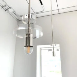 Bling Pendant 14 Bling Pendant -Cozy Light World blang pendant nickel scene office 1