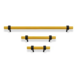 Color Caliber Pull - Black -Cozy Light World caliber pull hardware black ochre 1