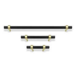 Color Caliber Pull - Brass 36 Color Caliber Pull - Brass -Cozy Light World caliber pull hardware brass black 1