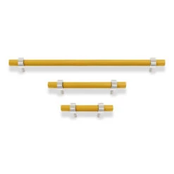 Color Caliber Pull - Nickel 32 Color Caliber Pull - Nickel -Cozy Light World caliber pull hardware nickel ochre 1