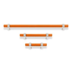 Color Caliber Pull - Nickel 33 Color Caliber Pull - Nickel -Cozy Light World caliber pull hardware nickel orange 1