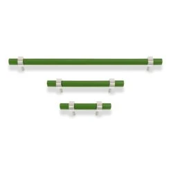 Color Caliber Pull - Nickel 28 Color Caliber Pull - Nickel -Cozy Light World caliber pull hardware nickel pythongreen