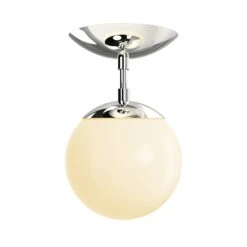 Cap Flush Mount 6" -Cozy Light World cap flush mount 6 nickel nickel