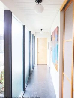 Color Cap Flush Mount 8" 23 Color Cap Flush Mount 8" -Cozy Light World cap globe flush mount 8 black white lighting by dutton brown space by destination eichler karen napacena