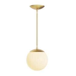 Cap Pendant 8" 15 Cap Pendant 8" -Cozy Light World cap globe pendant 8 brass brass fff13ac7 d9b5 4fe7 9360 9f161b8c1d2b