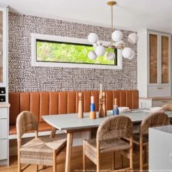 Color Crown Chandelier 32" 24 Color Crown Chandelier 32" -Cozy Light World color crown brass barely chandelier dutton brown space by grassroots design photo by jvl photo square