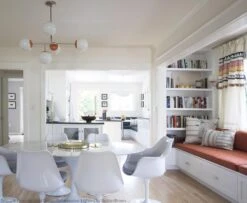 Color Prisma Chandelier 35" 24 Color Prisma Chandelier 35" -Cozy Light World color prisma globe chandelier orange nickel dutton brown karen vidal guy vidal vidal design collaborative 1