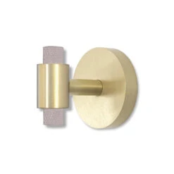 Color Tux Hook -Cozy Light World color tux hook hardware brass barely 1