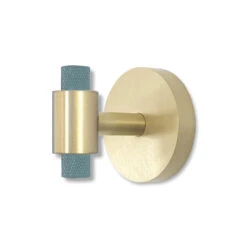 Color Tux Hook -Cozy Light World color tux hook hardware brass lagoon 1