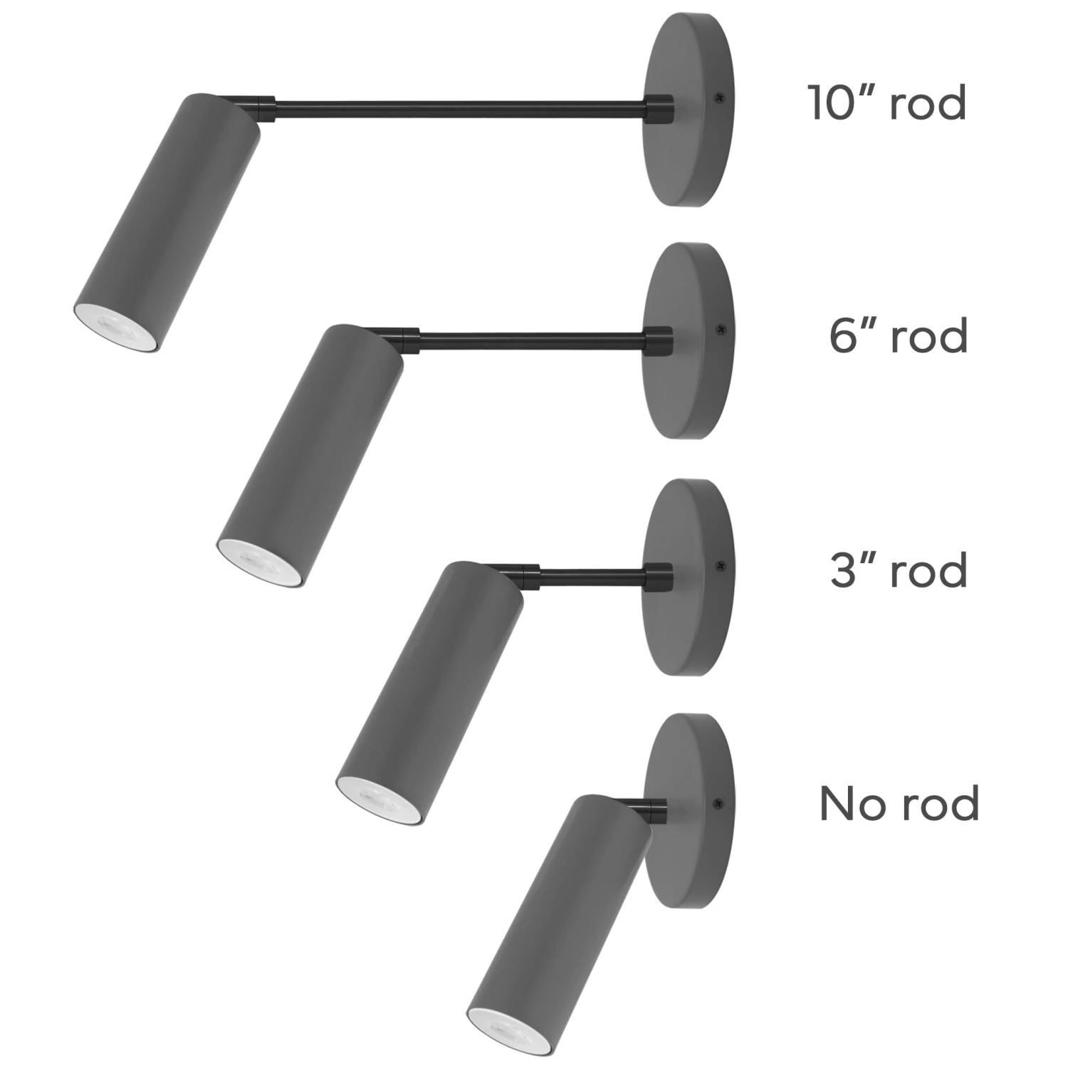 Color Reader Plug-In Sconce - 3" Arm 3 Color Reader Plug-In Sconce - 3" Arm - Image 3