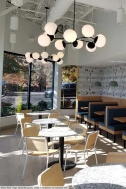 Crown Chandelier 46" 20 Crown Chandelier 46" -Cozy Light World crown chandelier 46 brass lighting by dutton brown space by chopt salad company annapolis reduced