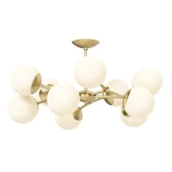 Crown Flush Mount 32"