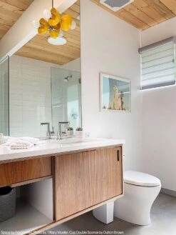 Color Amigo Sconce 24 Color Amigo Sconce -Cozy Light World cup double sconce nickel yellow vanity lighting by dutton brown space by fox homes photo by tiffany mueller 1