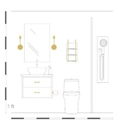 Tall Snug Sconce 14 Tall Snug Sconce -Cozy Light World dutton brown elevation drawing bathroom 2 brass throne towel rack 18 9d77c6ec 624c 4dea b6ea 20c2f4f3b82c