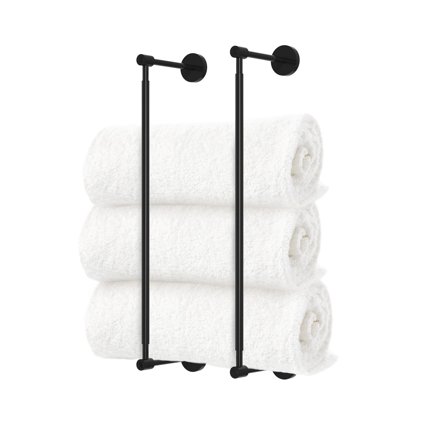 Head Towel Rack 18" 3 Head Towel Rack 18" - Image 3