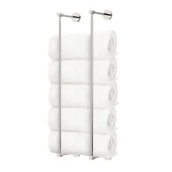Head Towel Rack 24" -Cozy Light World head towel rack 24 nickel nickel