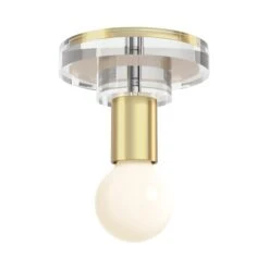 Lepore Flush Mount 11 Lepore Flush Mount -Cozy Light World lepore flush mount brass