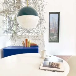 Color Lure Flush Mount 12" 23 Color Lure Flush Mount 12" -Cozy Light World lure globe pendant brass hunter green white showroom minneapolis skyline dutton brown 2