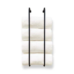 Throne Towel Rack 24" 21 Throne Towel Rack 24" -Cozy Light World office towel rack 28 black 1