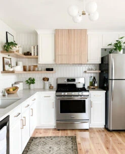 Color Orbi Flush Mount 27 Color Orbi Flush Mount -Cozy Light World orbi chandelier white brass kitchen photo by KCDesignCo lighting by dutton brown 1