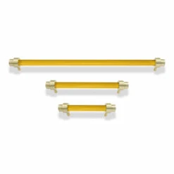Color Persona Pull - Brass 30 Color Persona Pull - Brass -Cozy Light World persona pull hardware brass ochre 1
