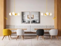 Color Reader Sconce - No Arm -Cozy Light World scene big orbi chandelier reader sconce no arm black ochre hi res f7663db7 14a2 4806 9078 50e187ed7a25