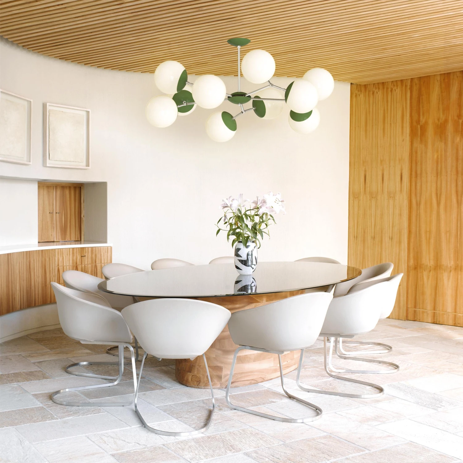 Color Crown Flush Mount 46" 5 Color Crown Flush Mount 46" - Image 5