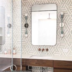 Color Scepter Sconce 18" -Cozy Light World scepter sconce 18 nickel mint bathroom vanity lighting by dutton brown space by studioppark 1