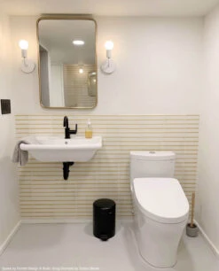 Color Snug Sconce 24 Color Snug Sconce -Cozy Light World snug sconce white bathroom vanity space by hunter design build lighting by dutton brown 1.psd