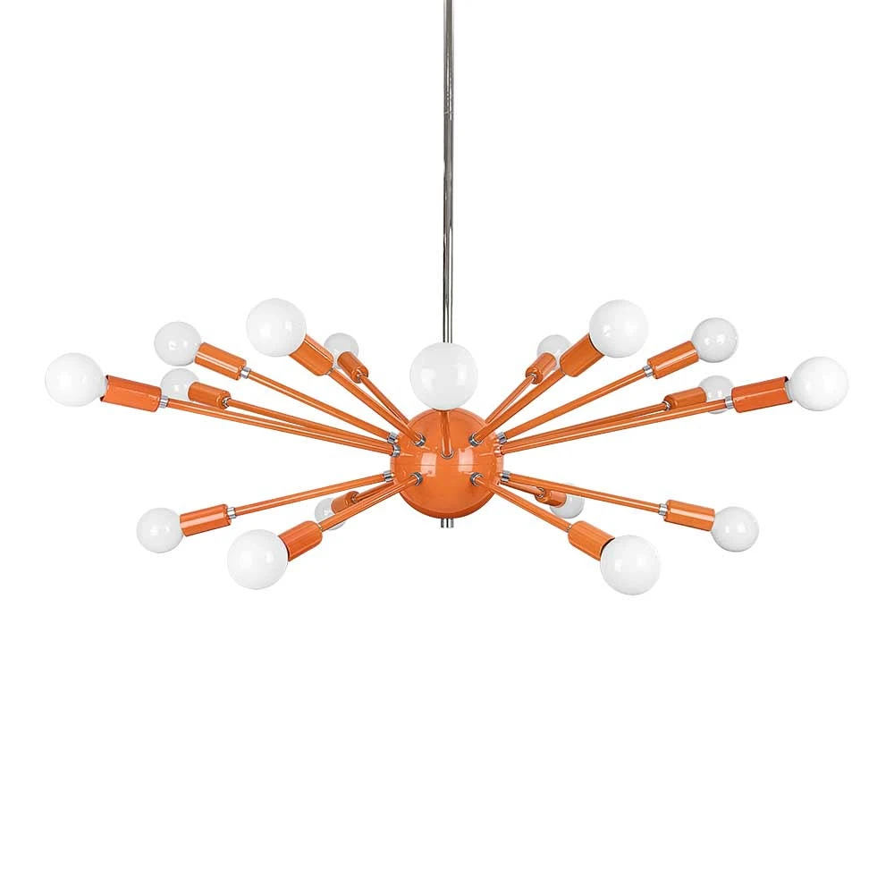 Color Elliptical Sputnik Chandelier 2 Color Elliptical Sputnik Chandelier - Image 2