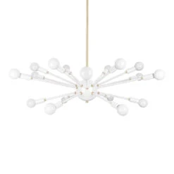 Color Elliptical Sputnik Chandelier 28 Color Elliptical Sputnik Chandelier -Cozy Light World sputnik chandelier elliptical white brass 1