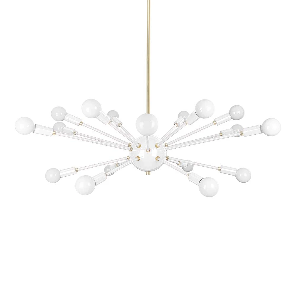 Color Elliptical Sputnik Chandelier 9 Color Elliptical Sputnik Chandelier - Image 9