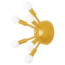 Color Sputnik Sconce -Cozy Light World sputnik sconce brass ochre 1