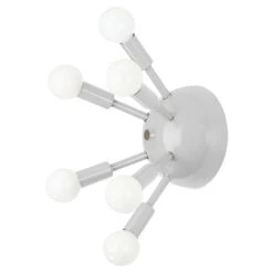 Color Sputnik Sconce -Cozy Light World sputnik sconce nickel chalk 1