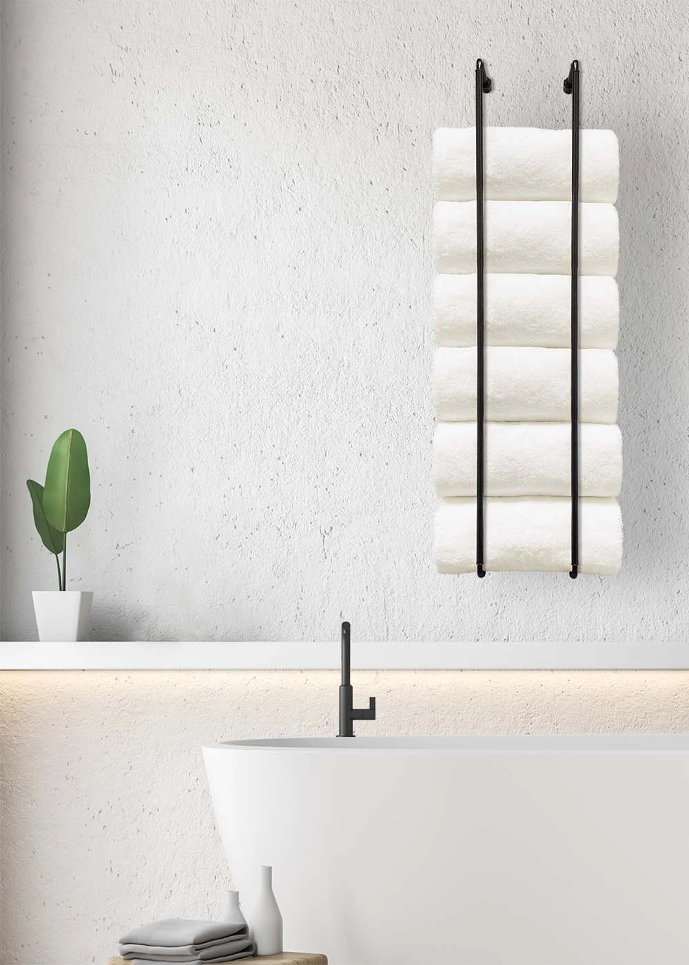 Throne Towel Rack 36" 2 Throne Towel Rack 36" - Image 2