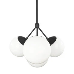 Tetra Chandelier 11 Tetra Chandelier -Cozy Light World tetra globe chandelier black white 1
