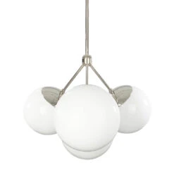 Tetra Chandelier 10 Tetra Chandelier -Cozy Light World tetra globe chandelier nickel white 1 cba1c216 9269 4a6b a147 aa22ea244632