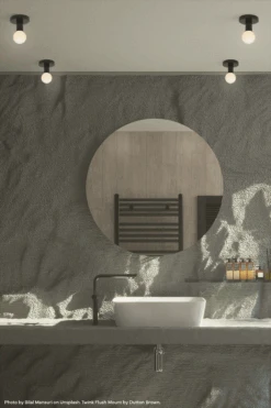 Color Twink Flush Mount 23 Color Twink Flush Mount -Cozy Light World twink flush mount black lighting dutton brown photo by bilal mansuri via unsplash 1