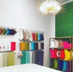 Urchin Chandelier 27" 11 Urchin Chandelier 27" -Cozy Light World urchin chandelier gold colorful room scene 1